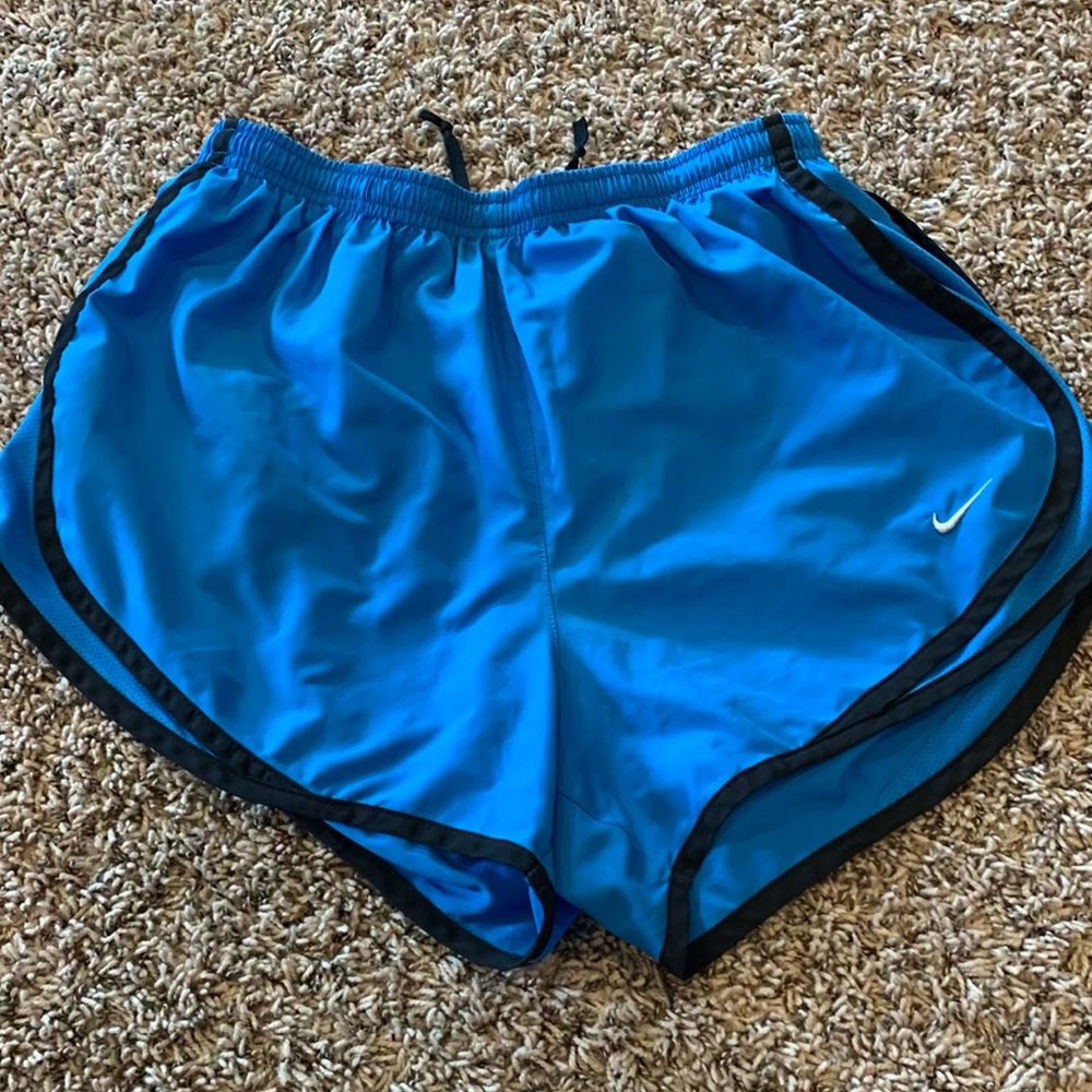 Nike blue shorts